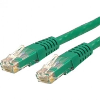 35-Foot Cat6 Green Molded RJ45 UTP Gigabit Patch Cable Cord