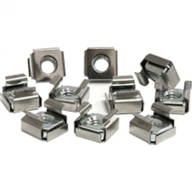 50-Pack M6 Cage Nuts for Server Rack Cabinet