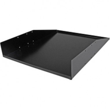 Cantilever Rack Mount Shelf Black 2U 2post