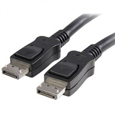 50 ft DisplayPort Cable with Latches - M/M Cable