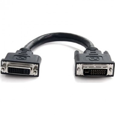 6-Inch DVI-I Cable Dual Link Port Protection Cable