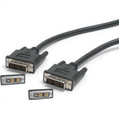 6-Foot Single Link DVI Cable LCD Flat Panel DVI-D Monitor Cable