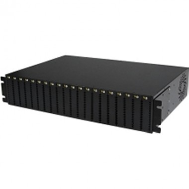 20 Slot Rack Mount Media Converter Chassis for Et Series 2