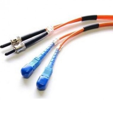 2-Meter Duplex Fiber St/SC 62.5/125 Patch Cable