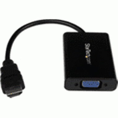 HDMI to VGA M/F Adapter with Audio for Pc/laptop/ultrabook