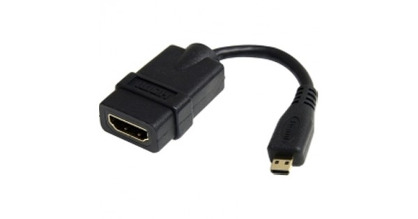 StarTech HDADFM5IN 5-Inch High Speed HDMI-to-HDMI Micro F/m Adap Cable