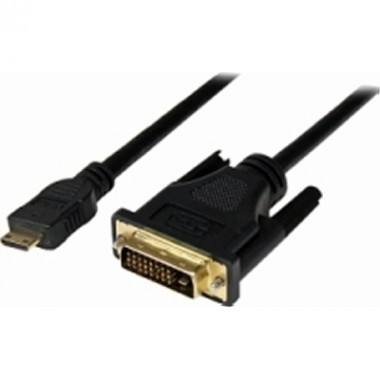 2-Meter Mini HDMI to DVI-D M/M Cable 1920x1200 Video