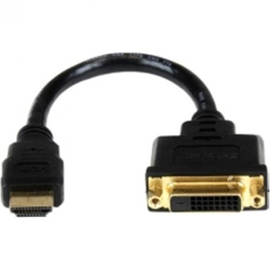 8-Inch HDMI to DVI Dongle Male to Female Adapter