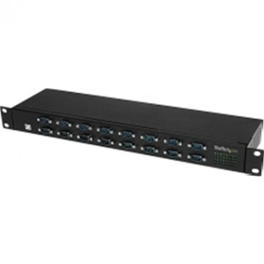 USB 2.0 16-Port DB9 Serial Converter RackMount Multip