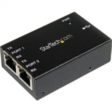 USB 2.0 2-Port RJ45 RS-232 Adapter