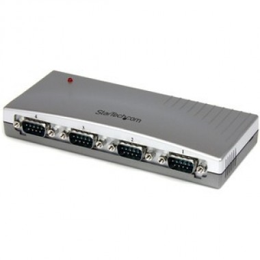 4-Port USB to Serial Adapter Hub USB to 4x DB9 RS232