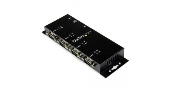 StarTech ICUSB2324I 4-Port Industrial USB to Serial USB 2.0 RS232 ...