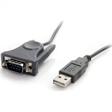 USB to Serial Adapter Cable 3-Foot USB M to Db9/db25 RS232 M