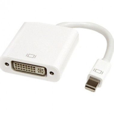 Mini Displayport to DVI M/F Video Adapter White