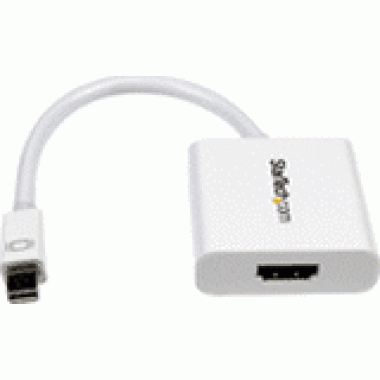 Mini Displayport DP to HDMI Active Adapter - White