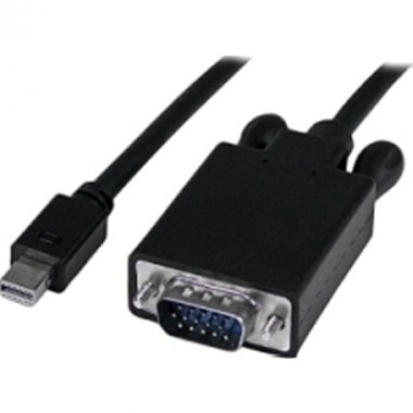 3-Foot Mini Displayport to VGA Adapter Black