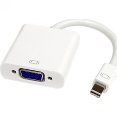 Mini Displayport to VGA M/F Video Adapter White