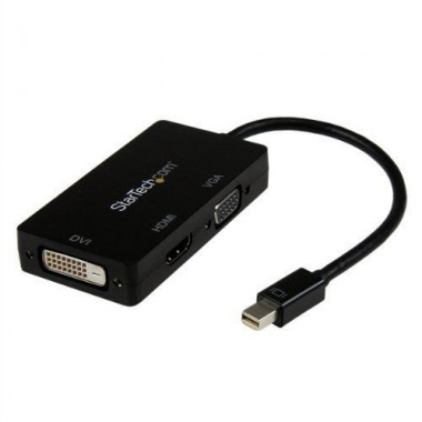 3-in-1 Mini Displayport to VGA DVI HDMI Adapter