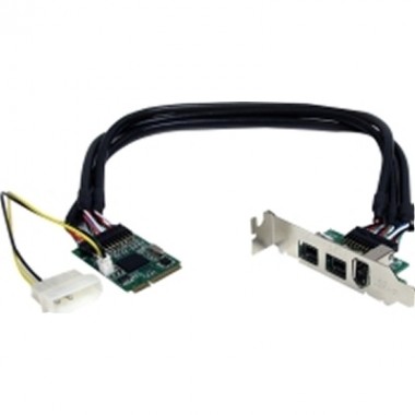 3-Port Mini PCIe Firewire Card Adapter