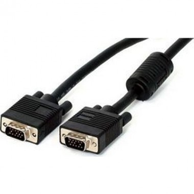 10-Foot VGA Cable HD15-Male to HD15-Male 1920x1200 Monitor Video Cable