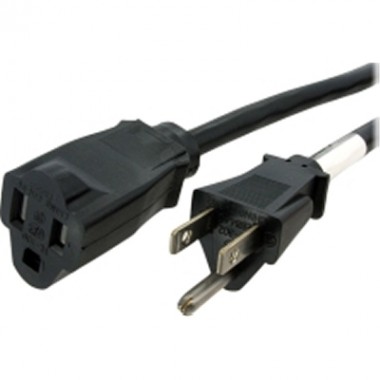 25-Foot NEMA 5-15r to NEMA 5-15p Power Cord Extension