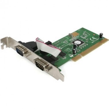 2-Port PCI Serial Adapter Card Dual Port Serial RS232 Card with 16950 UART