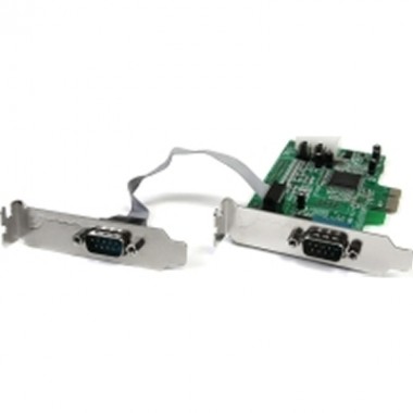 2-Port Low Profile PCIe Serial Card Serial RS232 Card