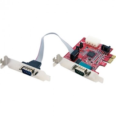 2-Port PCIe Serial Card Dual Port Serial RS232 Card 16950