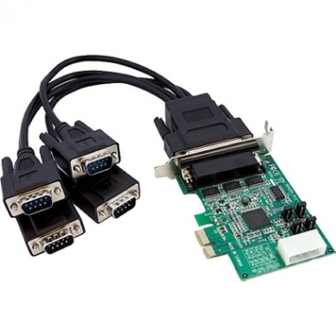 4-Port PCIe Serial Card Serial RS232 Card 16950