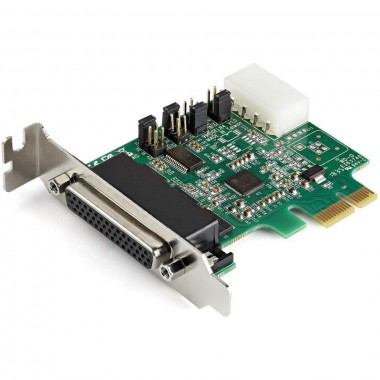 4-Port LP Native DB9 PCIe Serial Adapter Card with 16950 UART, No Cable Included