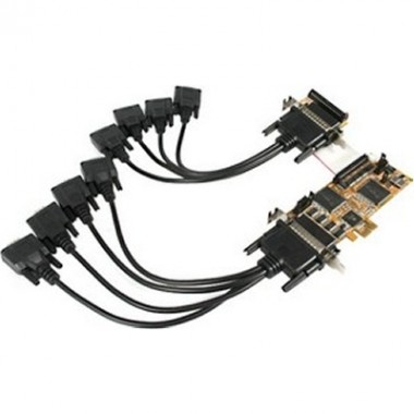 8-Port Low Profile PCIe Serial Card Serial RS232 Card