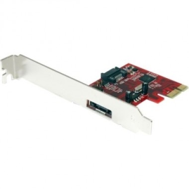 1x eSATA + 1x SATA 6 Gbps PCI Express SATA Controller Card