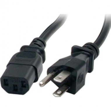 25-Foot Standard CPU AC Power Cord Nema5-15p to C13