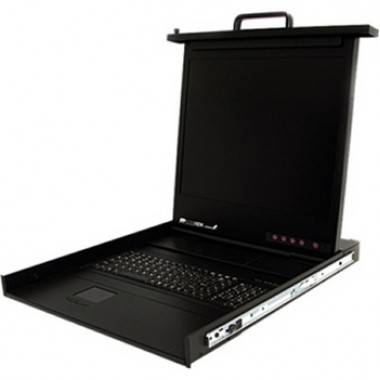 1U 19-Inch RackMount LCD KVM Console USB