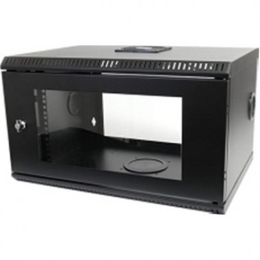 6U 19-Inch Wall Mount Server Rack Cabinet with Acrylic Door