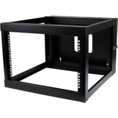 6U Hinged WallMount Open Frame Cabinet Server Rack