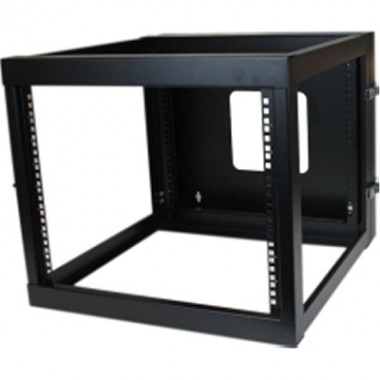 8U Hinged WallMount Open Frame Cabinet Server Rack