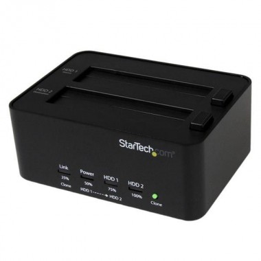 USB 3.0 to 2.5 3.5-Inch SATA Hard Drive Duplicator Dock & Eraser