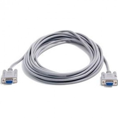 25-Foot Serial Null Modem Cable DB9 F/f Cross Wired