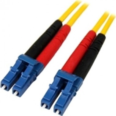 4-Meter Fiber Optic LC/LC SM 9/125 Duplex Patch Cord Lszh