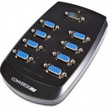 8-Port VGA Video Splitter Wall-mountable Splitter