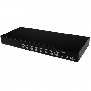 8-Port USB PS2 KVM Switch 1U RackMount with OSD