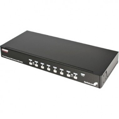 8-Port USB KVM Switch 1U RackMount KVM Switch with Osd