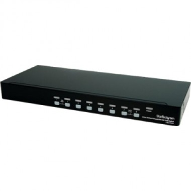 8-Port USB DVI KVM Switch 1U Rackmount