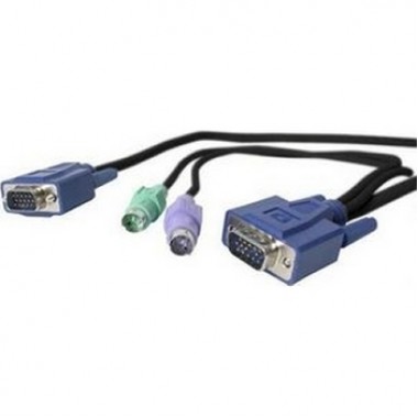 25-Foot 3in1 Cable for Sv211 /sv411 KVM CPU Switch