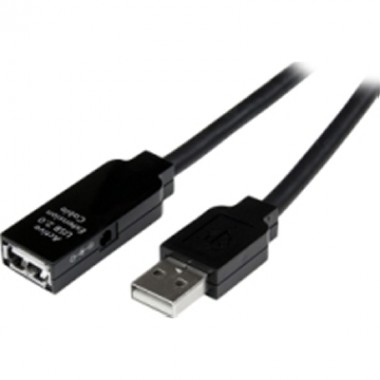 15-Meter USB Repeater Cable M/F Active USB 2.0 Extension Cord