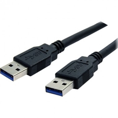 6-Foot Black USB 3 Cable A to A M/m