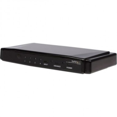 4-to-1 HDMI Video Switch with Remote Control