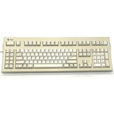 Keyboard, Type 5c, Mini-DIN, US/UNIX, with 7-Foot Cable