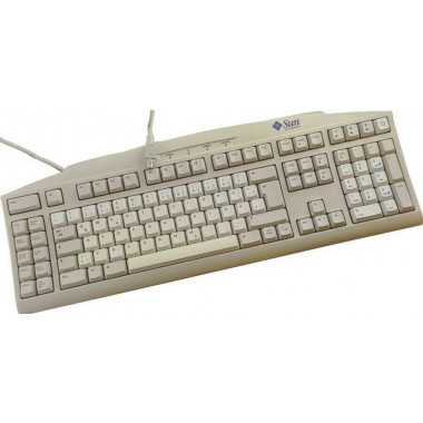 Keyboard, Type-6, Mini-Din, with 7ft., Cable, US